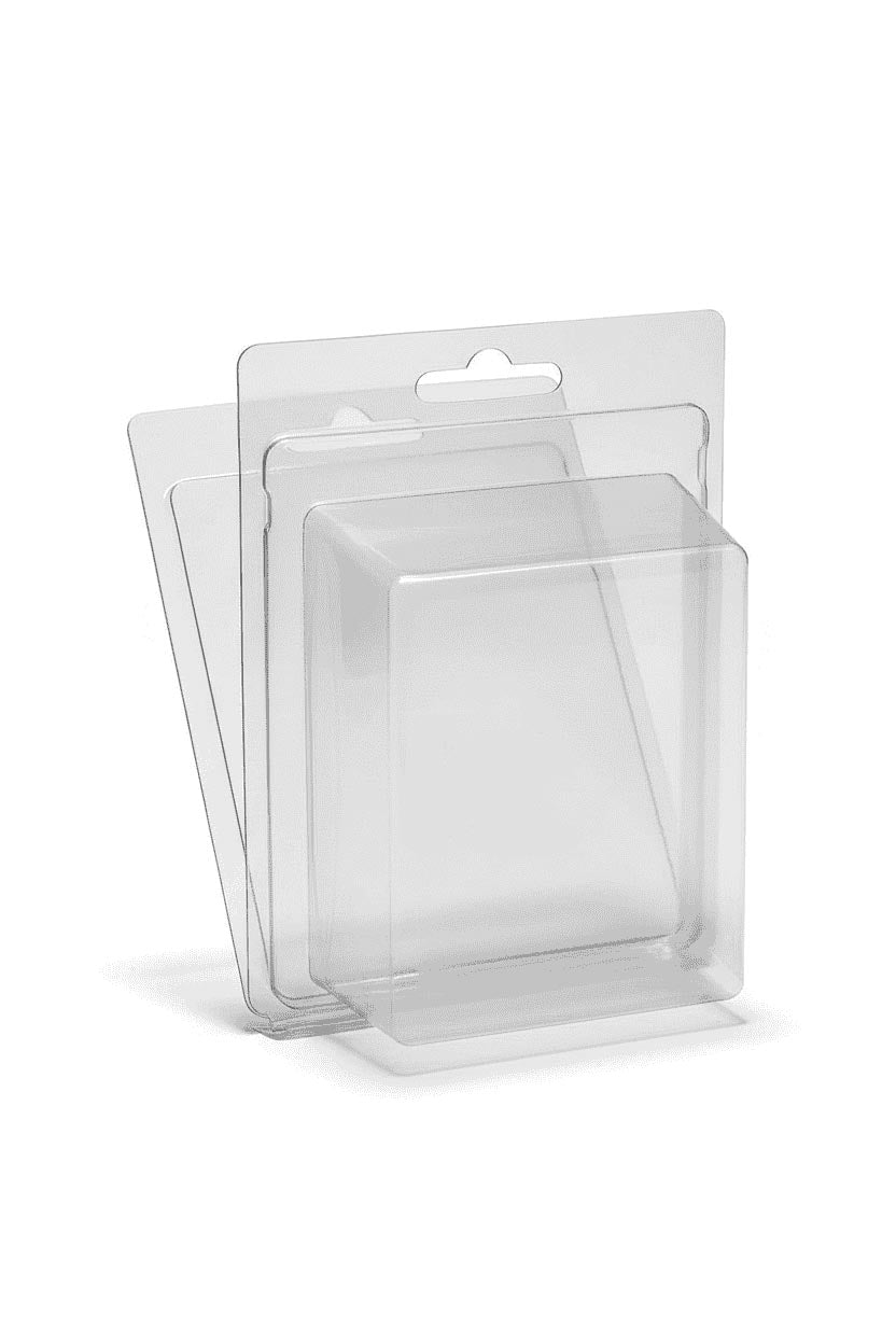 Clamshell blister sample 90*110*50mm