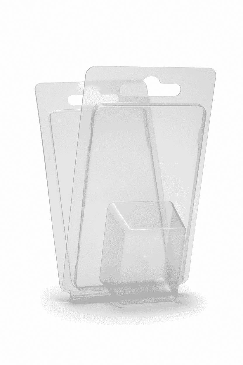 Clamshell blister sample 40*50*30mm