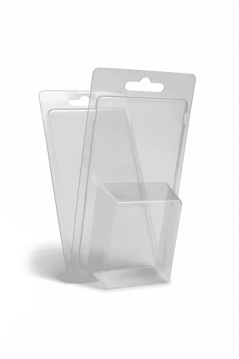 Clamshell blister sample 65*80*35mm