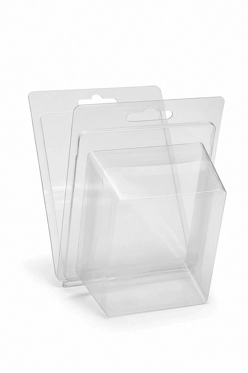 Clamshell blister sample 90*110*60mm