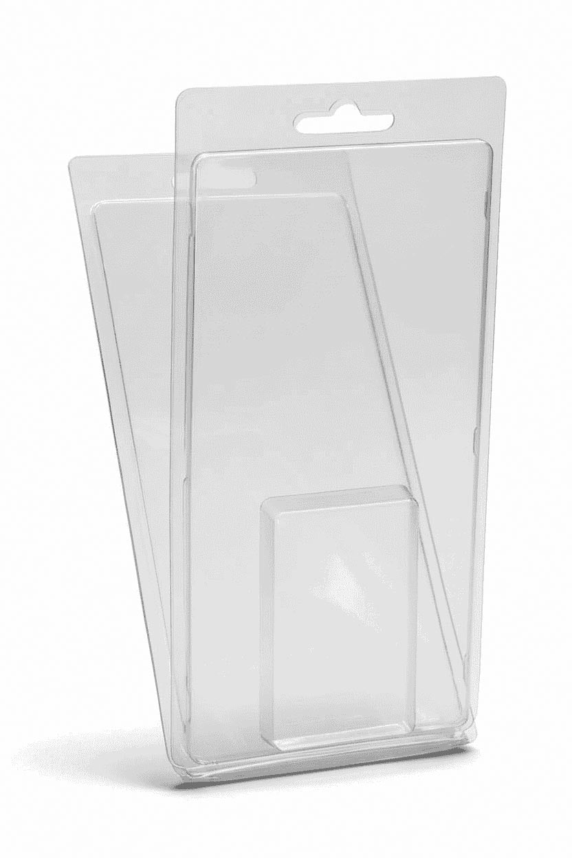 Clamshell blister 55*90*15mm