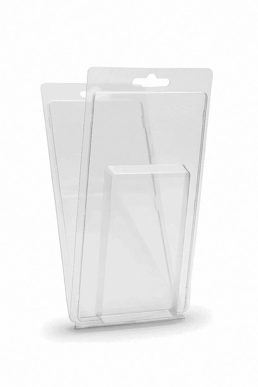 Clamshell blister sample 75*145*19mm