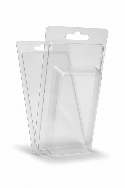 Clamshell blister sample 65*120*25mm