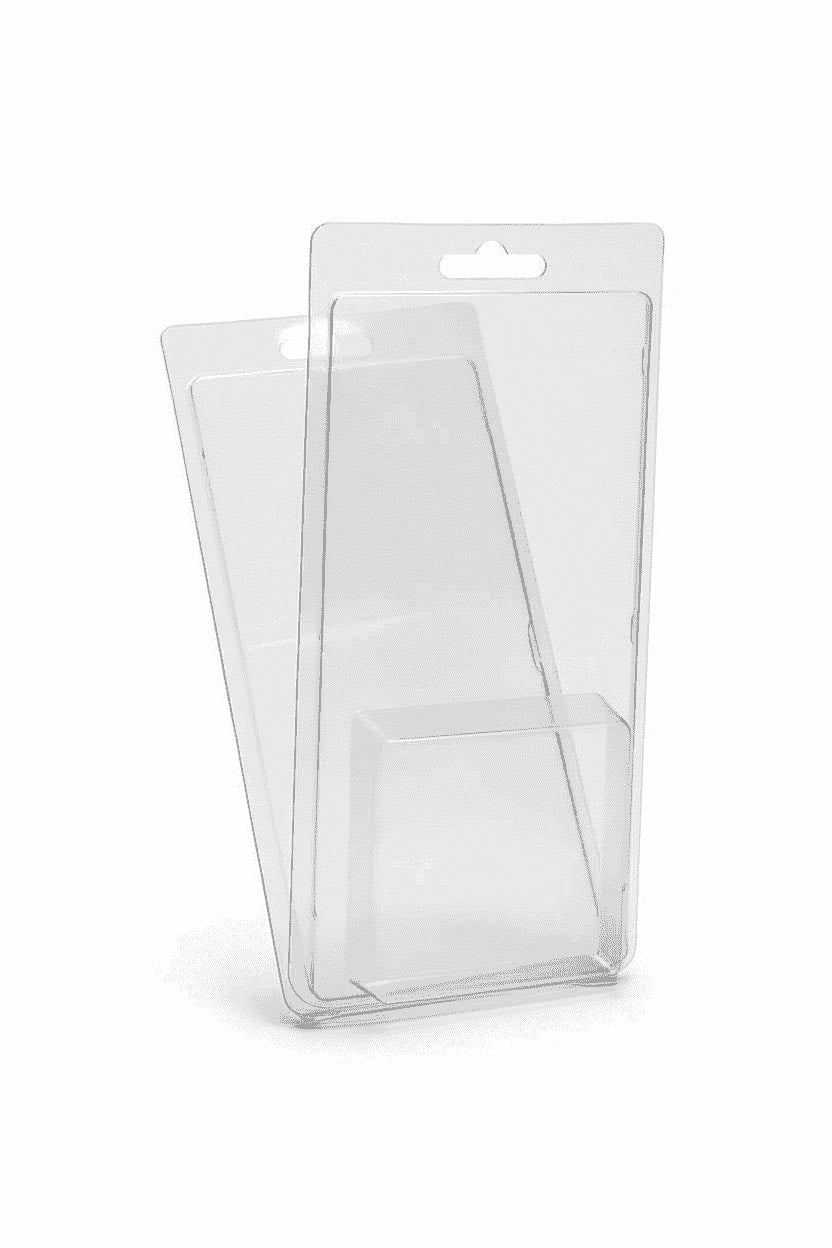 Clamshell blister sample 85*85*25mm